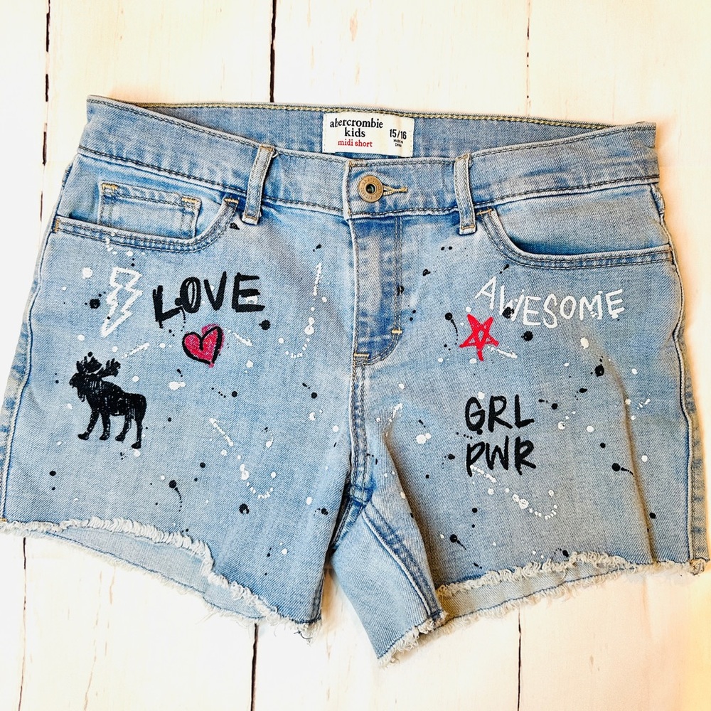 Abercrombie kids shorts 15/16 size